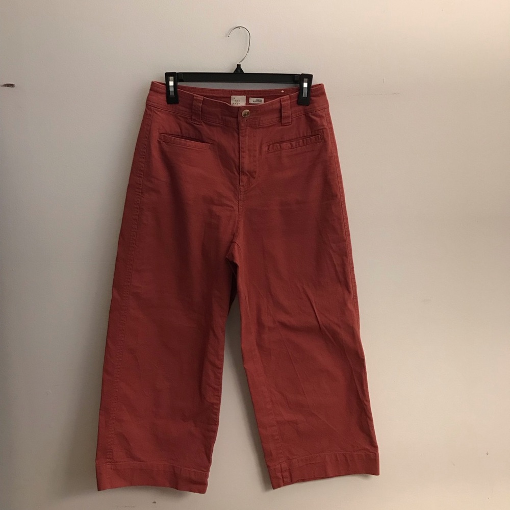 A New Day Rust Wide Leg Flare Pants